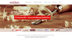 Desktop Screenshot of drevostroj.sk
